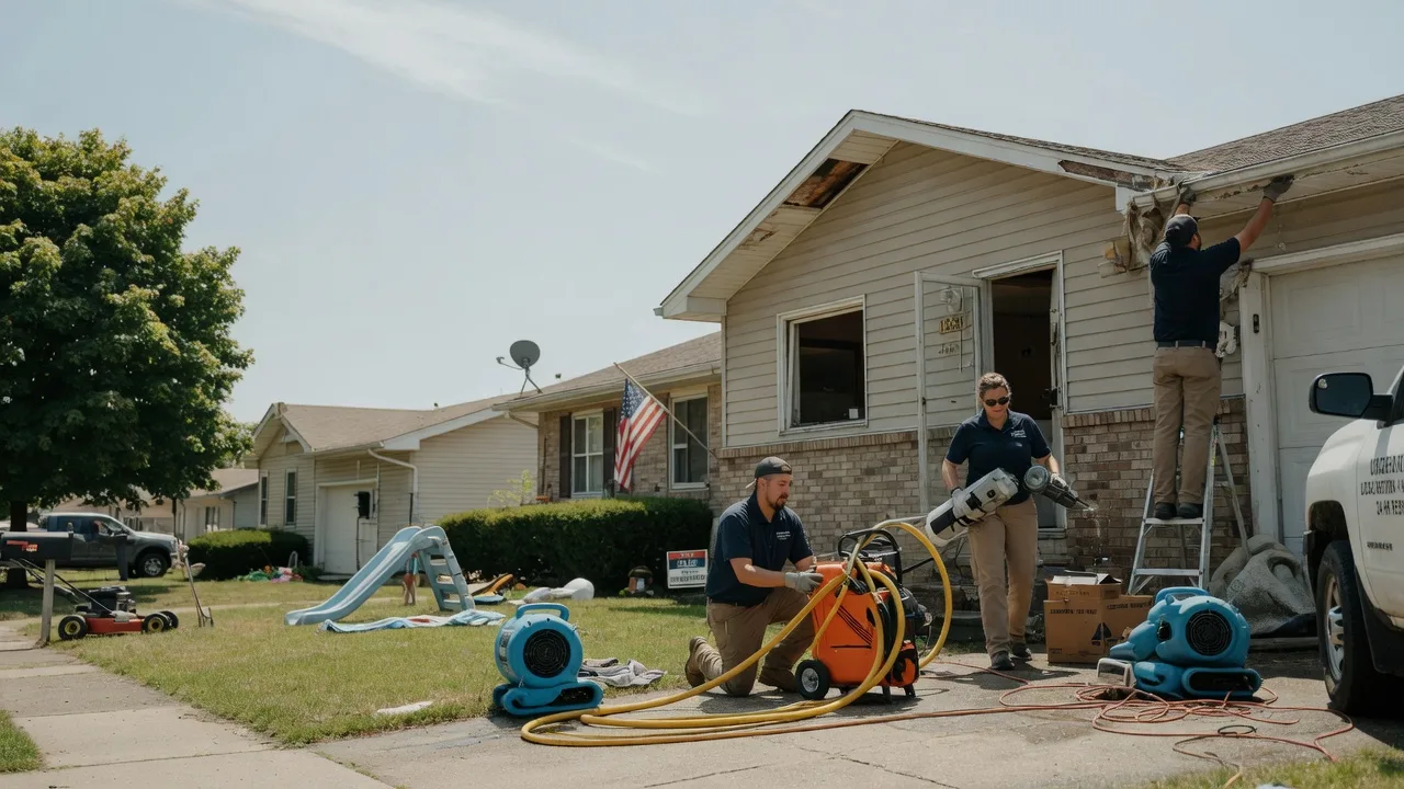 Water Damage Restoration in Sweetser, IN near me